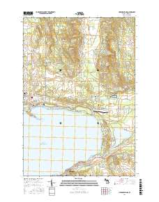 Harbor Springs 2017 topographic map thumbnail