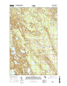 Hawks 2017 topographic map thumbnail