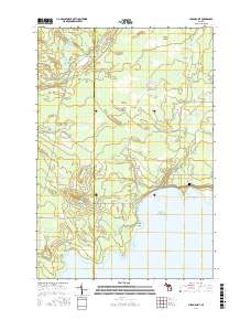Hiram Point 2017 topographic map thumbnail