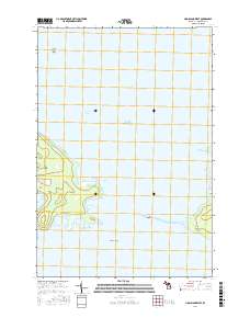 Hog Island West 2017 topographic map thumbnail