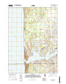 Holland West 2017 topographic map thumbnail