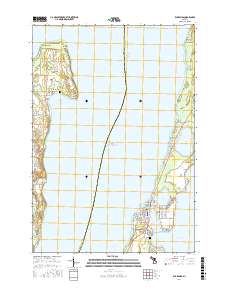 Elk Rapids 2017 topographic map thumbnail