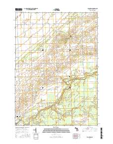 Ellington 2017 topographic map thumbnail