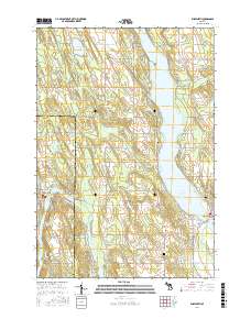 Ellsworth 2017 topographic map thumbnail
