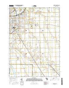 Essexville 2017 topographic map thumbnail