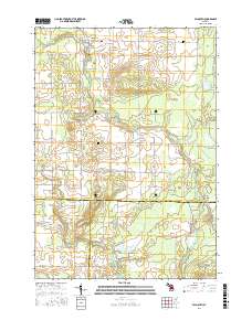 Falmouth 2017 topographic map thumbnail