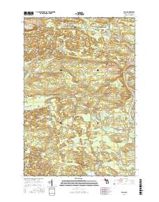 Felch 2017 topographic map thumbnail