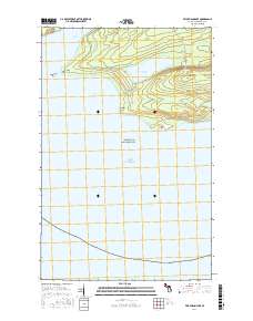 Feldtmann Lake 2017 topographic map thumbnail