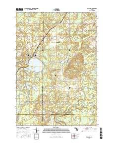 Fife Lake 2017 topographic map thumbnail