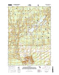 Floyd Lake 2017 topographic map thumbnail