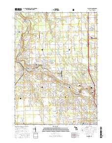 Flushing 2017 topographic map thumbnail