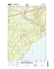 Ford River 2017 topographic map thumbnail