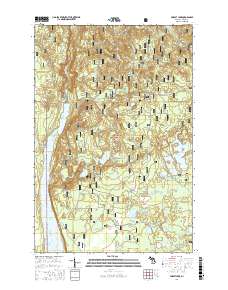 Forest Lake 2017 topographic map thumbnail