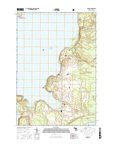 Garden 2017 topographic map thumbnail