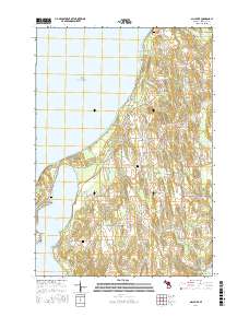 Gills Pier 2017 topographic map thumbnail