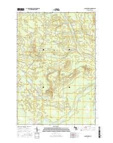 Gimlet Creek 2017 topographic map thumbnail
