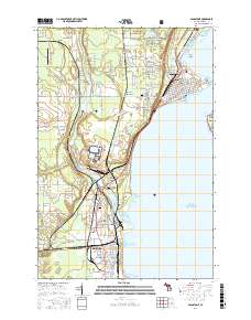 Gladstone 2017 topographic map thumbnail