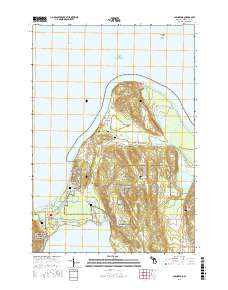 Glen Arbor 2017 topographic map thumbnail