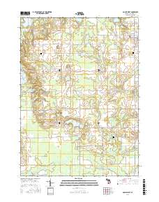 Gobles West 2017 topographic map thumbnail