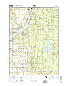 Hope 2017 topographic map thumbnail