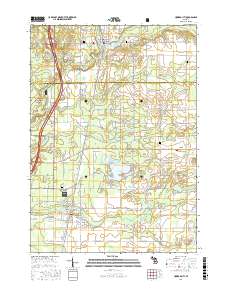 Howard City 2017 topographic map thumbnail