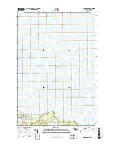 Huron Mountain 2017 topographic map thumbnail