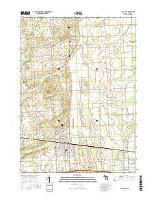 Imlay City 2017 topographic map thumbnail