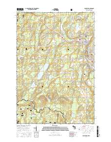 Iron River 2017 topographic map thumbnail