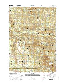 Island Lake 2017 topographic map thumbnail