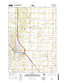 Ithaca 2017 topographic map thumbnail