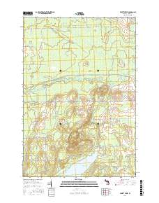 Jewett Creek 2017 topographic map thumbnail