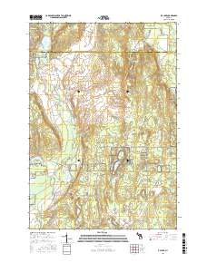 K P Lake 2017 topographic map thumbnail