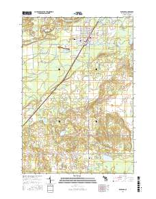 Kalkaska 2017 topographic map thumbnail