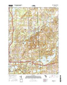 Kent Lake 2017 topographic map thumbnail