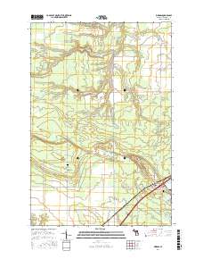 Kinross 2017 topographic map thumbnail