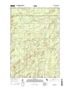 La Branche 2017 topographic map thumbnail