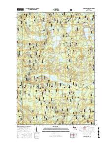 Lake Mitigwaki 2017 topographic map thumbnail