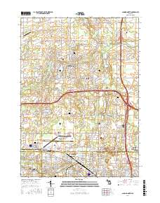 Lansing North 2017 topographic map thumbnail