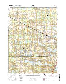 Linden 2017 topographic map thumbnail