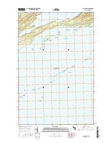 Malone Bay 2017 topographic map thumbnail