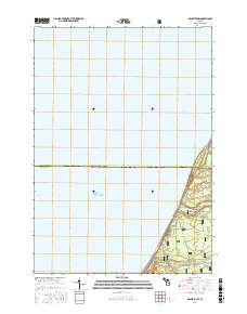 Manistee NW 2017 topographic map thumbnail