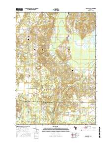 Maple City 2017 topographic map thumbnail