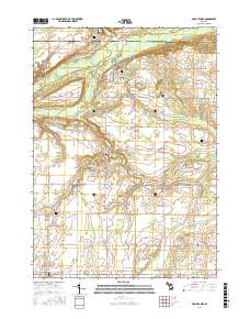Maple Rapids 2017 topographic map thumbnail