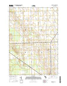 Minden City 2017 topographic map thumbnail