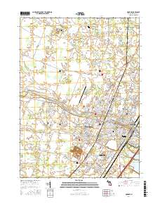 Monroe 2017 topographic map thumbnail