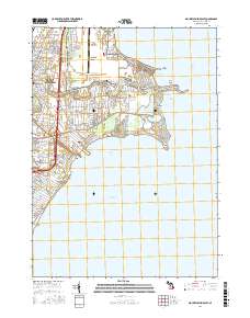 Mount Clemens East 2017 topographic map thumbnail