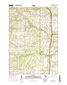 Mount Forest 2017 topographic map thumbnail