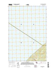 Muggun Creek 2017 topographic map thumbnail