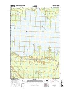 Munuscong 2017 topographic map thumbnail