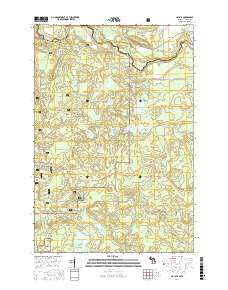Naults 2017 topographic map thumbnail